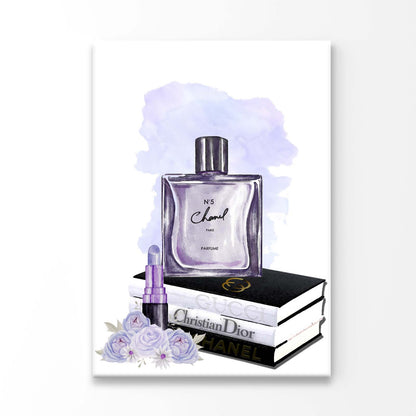 Perfume and Book Set 3D Design Acrylic Glass Print Tempered Glass Wall Art 100% Made in Australia Ready to Hang