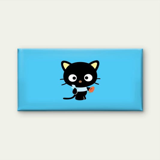 Cute Black Cat Chococat Wall Art Canvas Office Home Room Framed 120x60cm