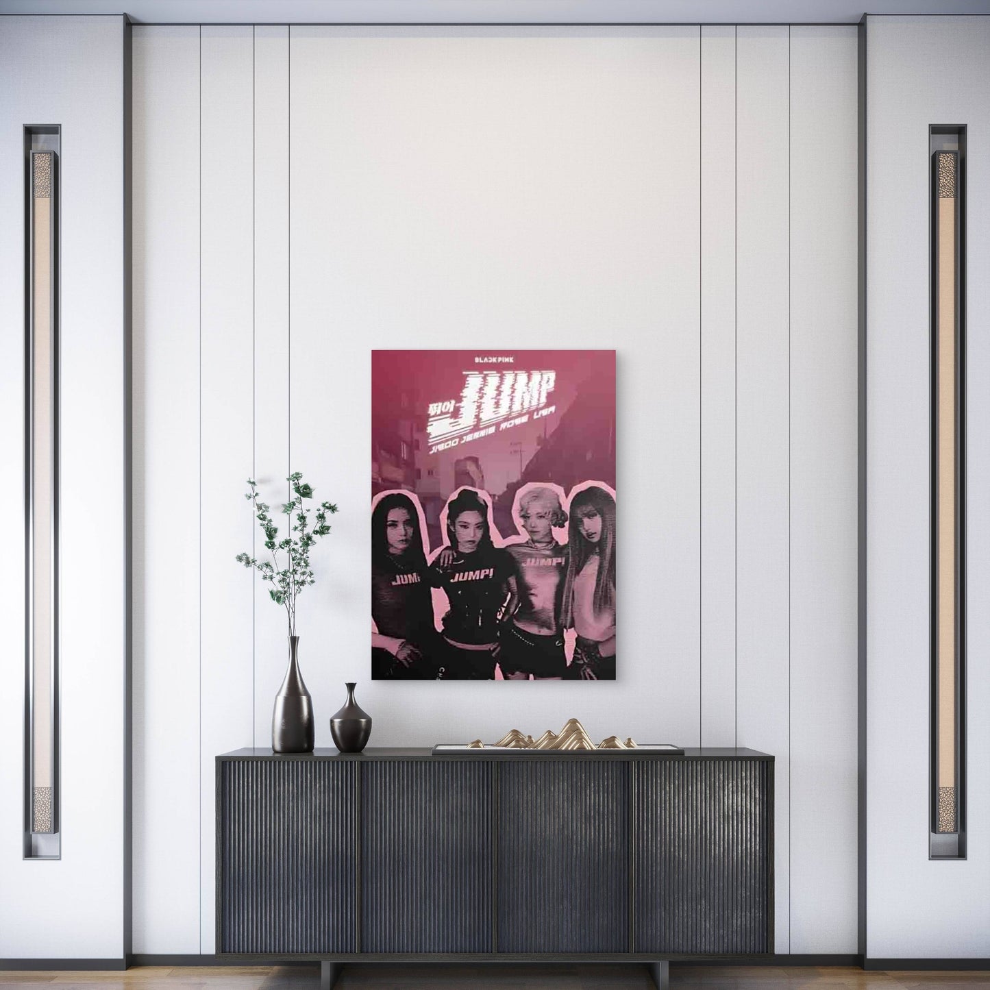 Jump 60x90cm Metal Print Ready to Hang - Bella Home Decor