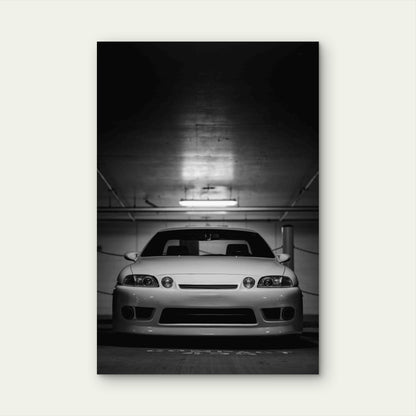 Toyota Soarer 60x90cm Metal Print Ready to Hang