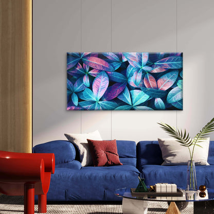Vibrant Pastel Hues Botanical Wall Art Canvas Office Home Room Framed 120x60cm
