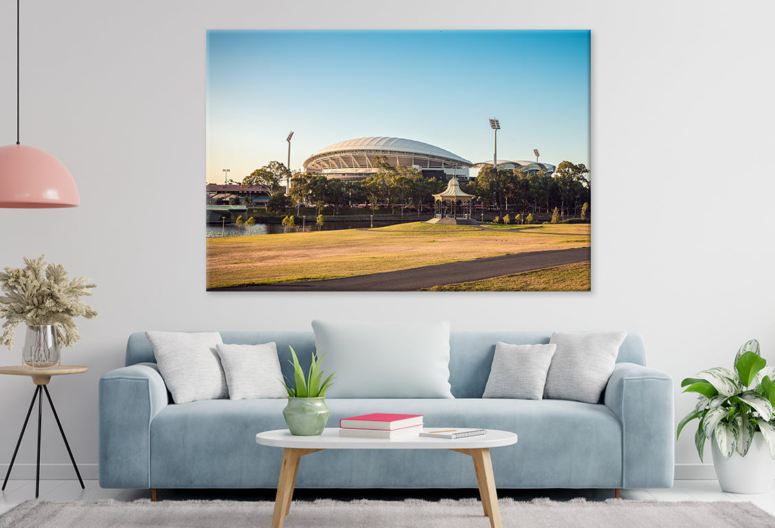 Adelaide Oval South Australia City Skyline Wall Art Decor 100% Australian Made
