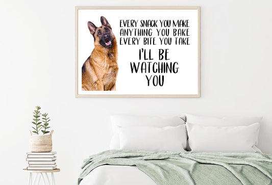 I Will Be Watching You Quote Decor Premium Quality Poster Print Choose Your Sizes