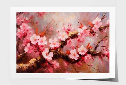 Abstract Blossom Flowers Wall Art Limited Edition High Quality Print