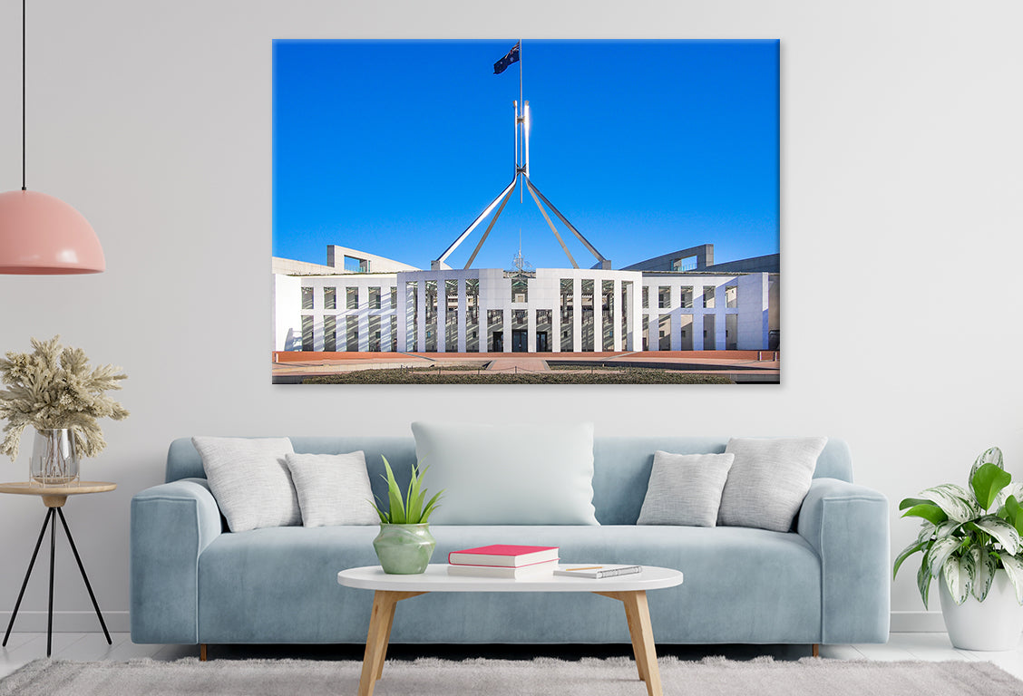 Canberra ACT Australia City Skyline Wall Art Decor 100% Australian Made
