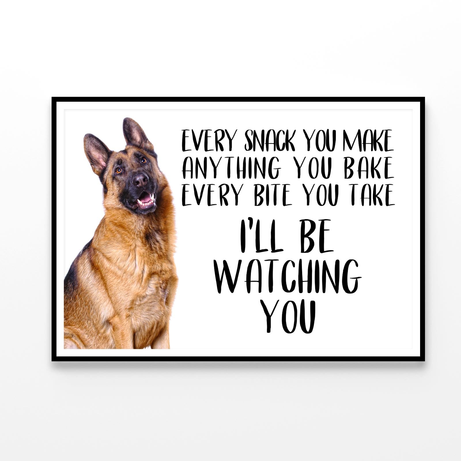 I Will Be Watching You Quote Decor Premium Quality Poster Print Choose Your Sizes