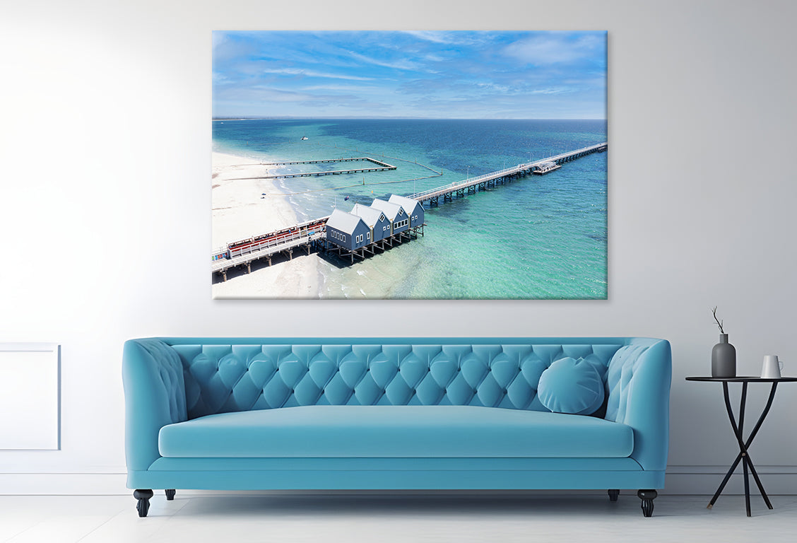 Busselton Jetty Western Australia Coastal Wall Art Decor 100% Australian Made - Bella Home Decor