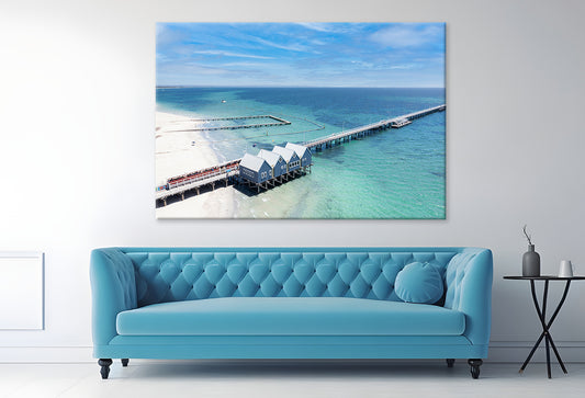 Busselton Jetty Western Australia Coastal Wall Art Decor 100% Australian Made - Bella Home Decor