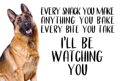 I Will Be Watching You Quote Decor Premium Quality Poster Print Choose Your Sizes