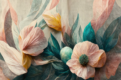 Flowers Watercolor Art Print 100% Australian Made - Bella Home Decor
