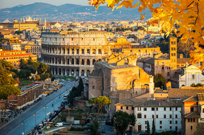 Colosseum in Rome Italy Print 100% Australian Made