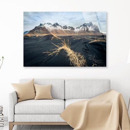 Amazing Wilderness at Stokksnes Iceland Acrylic Glass Print Tempered Glass Wall Art 100% Made in Australia Ready to Hang