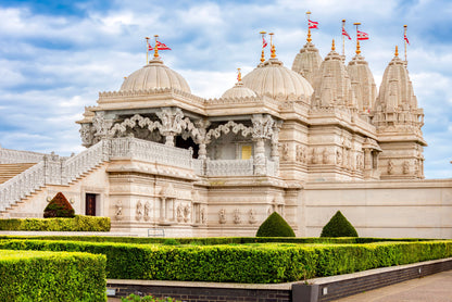 BAPS Shri Swaminarayan Mandir London Wall Art Decor 100% Australian Made