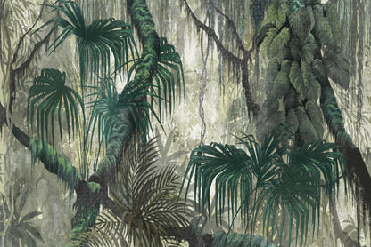Tropical Plants and Trees Print 100% Australian Made - Bella Home Decor