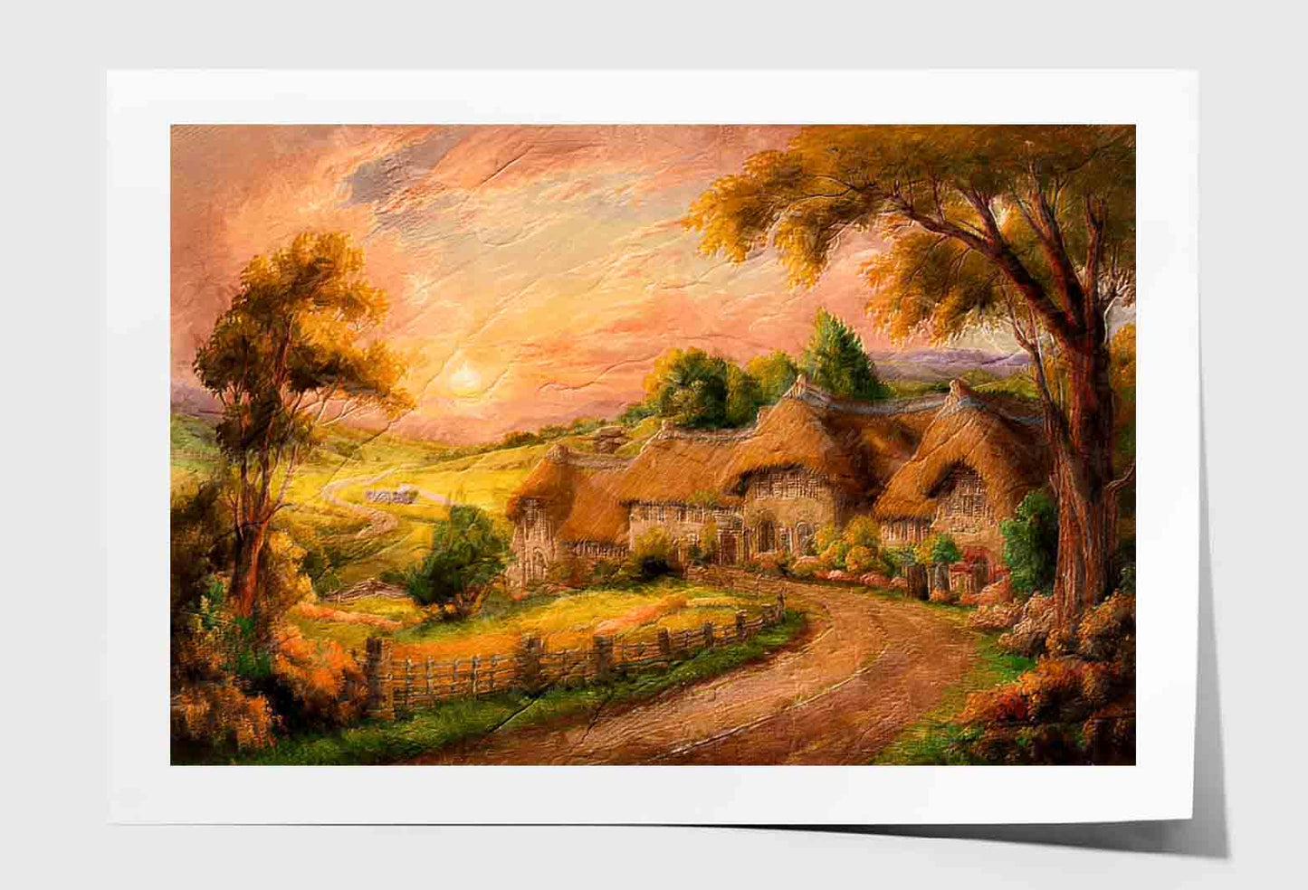 Paintings Rural Landscape Wall Art Limited Edition High Quality Print