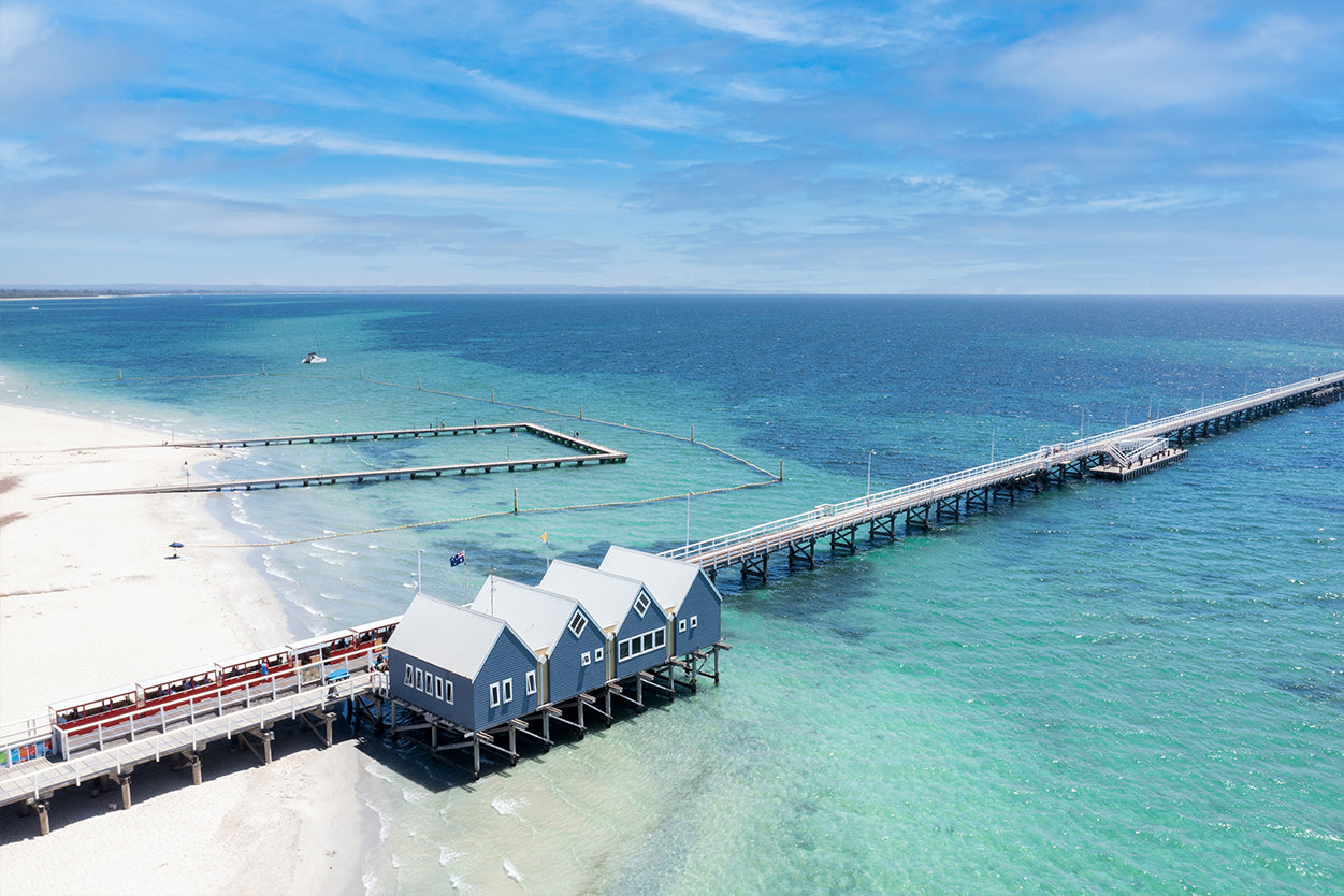 Busselton Jetty Western Australia Coastal Wall Art Decor 100% Australian Made - Bella Home Decor