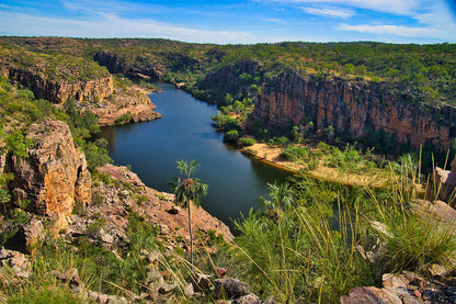 Nitmiluk Katherine Gorge Northern Territory Canyon View Wall Art Decor 100% Australian Made