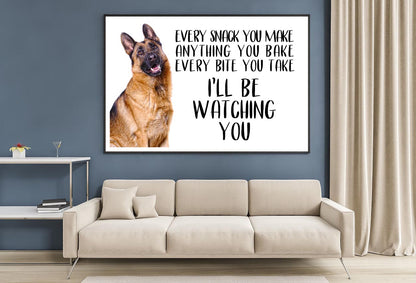 I Will Be Watching You Quote Decor Premium Quality Poster Print Choose Your Sizes