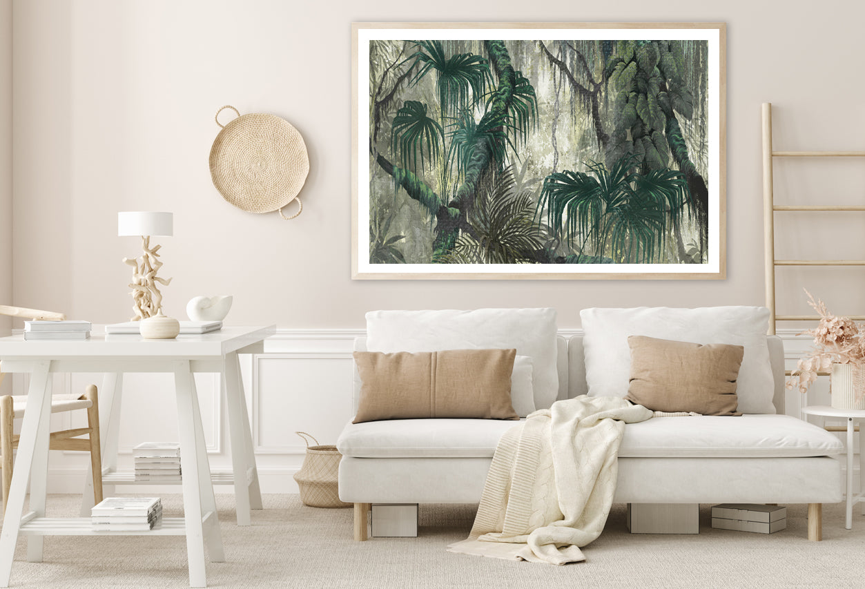 Tropical Plants and Trees Home Decor Premium Quality Poster Print Choose Your Sizes