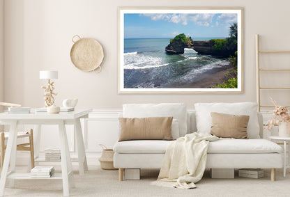 Temple with Seashore View Home Decor Premium Quality Poster Print Choose Your Sizes