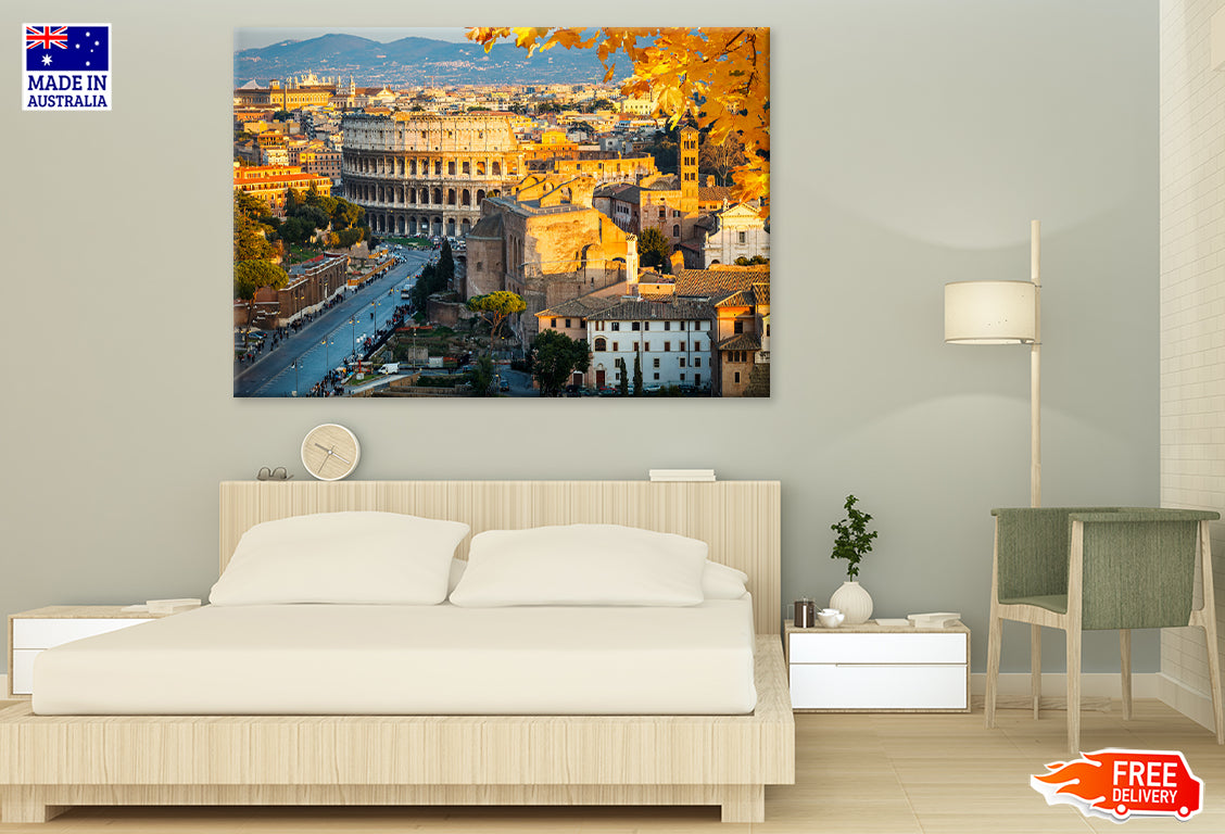 Colosseum in Rome Italy Print 100% Australian Made