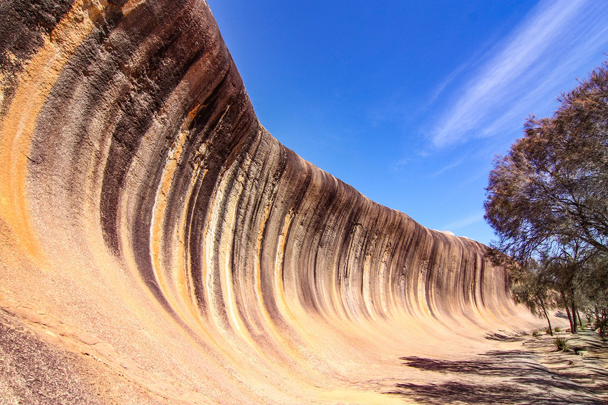 Wave Rock Western Australia Iconic Landmark Wall Art Decor 100% Australian Made
