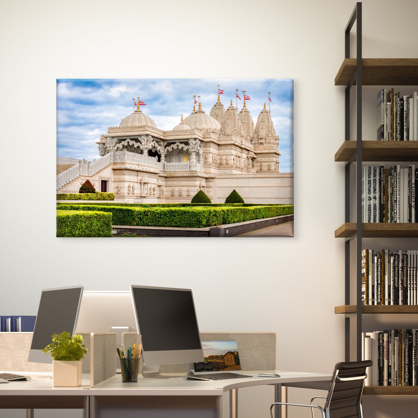 BAPS Shri Swaminarayan Mandir London Wall Art Decor 100% Australian Made