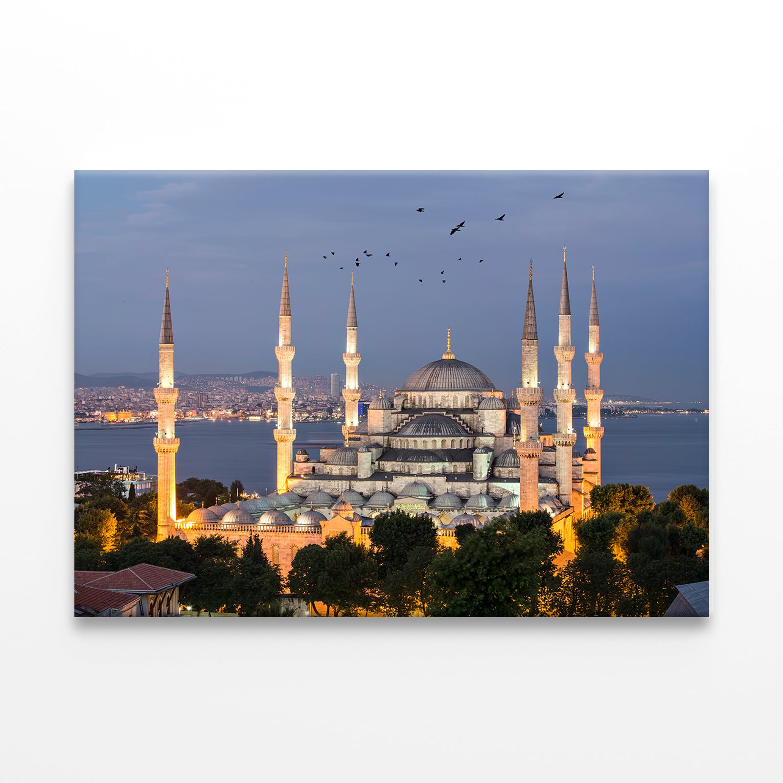 Blue Mosque and Hagia Sophia Wall Art Decor 100% Australian Made - Bella Home Decor