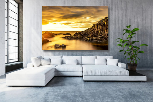 Giant's Causeway Ireland UV Direct Aluminum Print Australian Made Quality