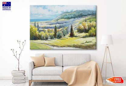 A Natural Scenery, Spring Impression Wall Art Limited Edition High Quality Print