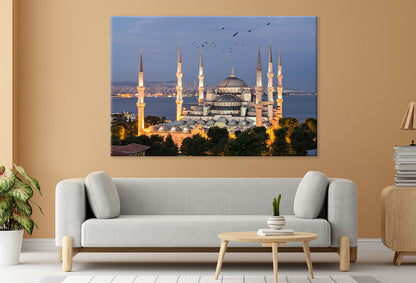 Blue Mosque and Hagia Sophia Wall Art Decor 100% Australian Made - Bella Home Decor