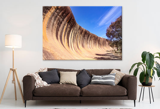 Wave Rock Western Australia Iconic Landmark Wall Art Decor 100% Australian Made