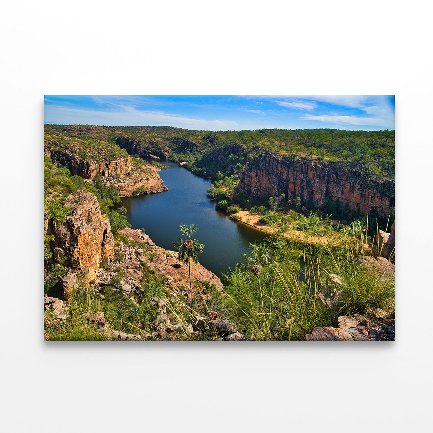 Nitmiluk Katherine Gorge Northern Territory Canyon View Wall Art Decor 100% Australian Made