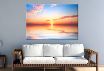 Bright Sky and Sundown, Abstract Wall Art Decor 100% Australian Made - Bella Home Decor