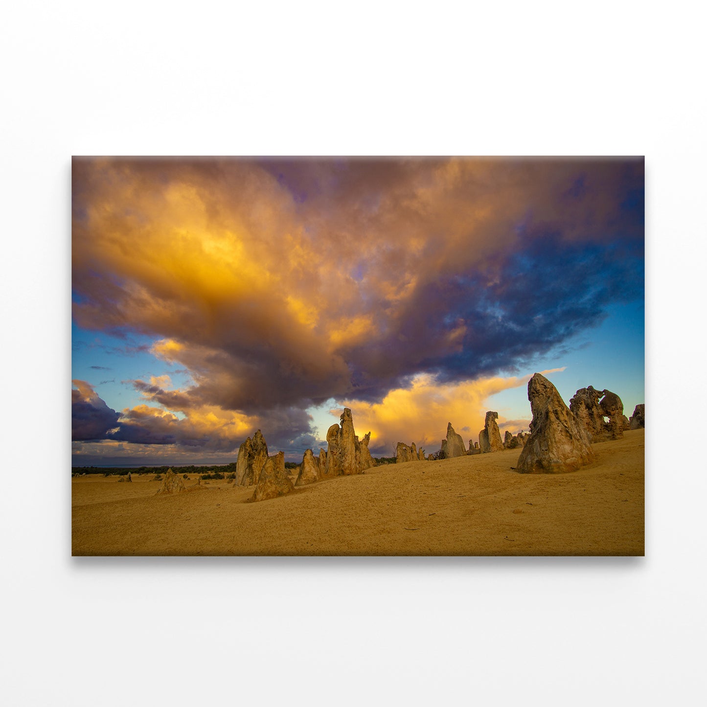 The Pinnacles Desert Western Australia Morning View Wall Art Decor 100% Australian Made