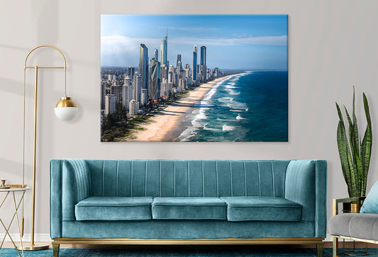 Gold Coast Queensland Beach Wall Art Decor 100% Australian Made