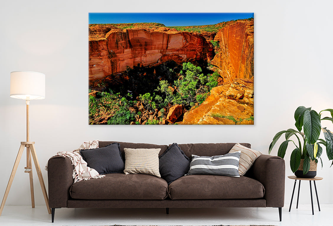 Kings Canyon Northern Territory Wall Art Decor 100% Australian Made