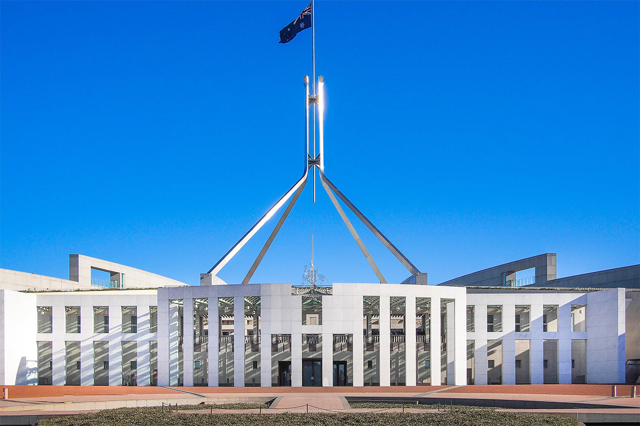 Canberra ACT Australia City Skyline Wall Art Decor 100% Australian Made