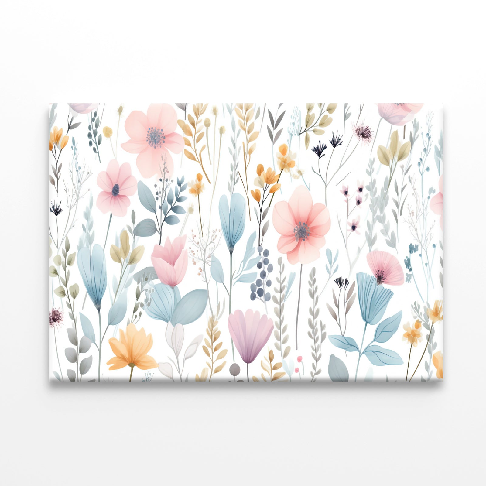 A Painting of Petals and Beautiful Flowers Print 100% Australian Made