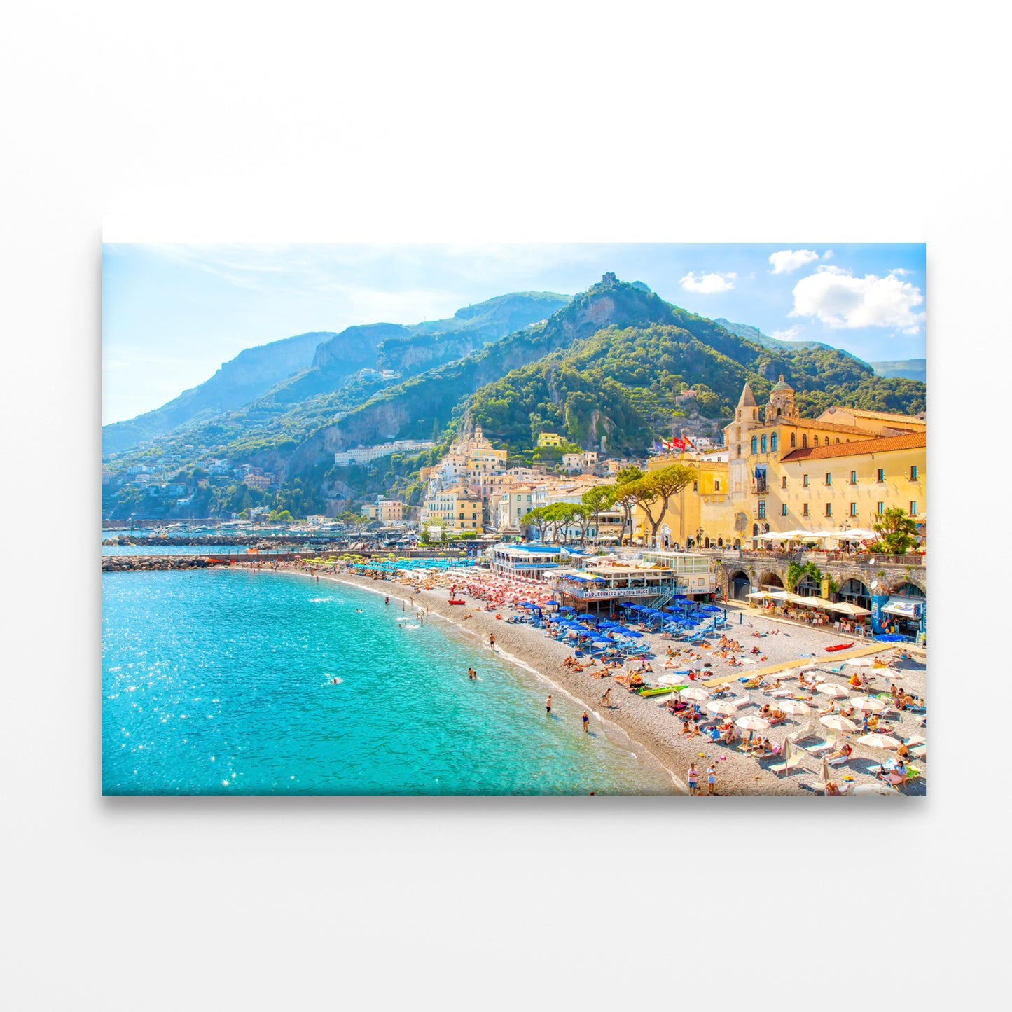 The Stunning Amalfi Coast Italy Print 100% Australian Made - Bella Home Decor