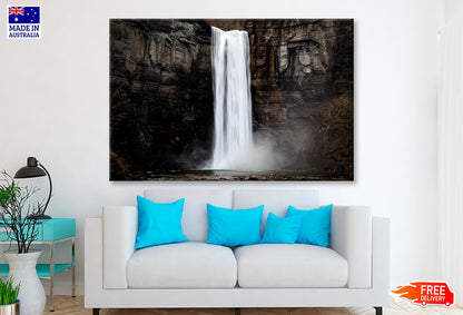 Taughannock Falls a Silky-Smooth Waterfall  Wall Art Decor 100% Australian Made - Bella Home Decor