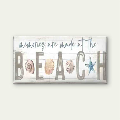 Memories at the Beach Wall Art Canvas Office Home Room Framed 120x60cm