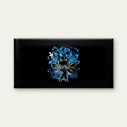 Dark Neon Warrior Wall Art Canvas Office Home Room Framed 120x60cm