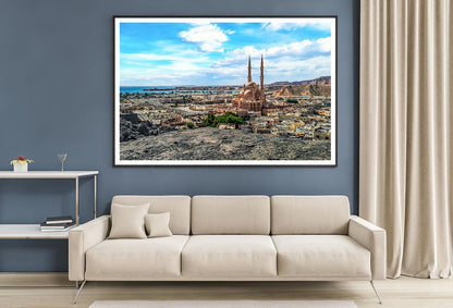 Egyptian Tourist Town & Red Sea Home Decor Premium Quality Poster Print Choose Your Sizes