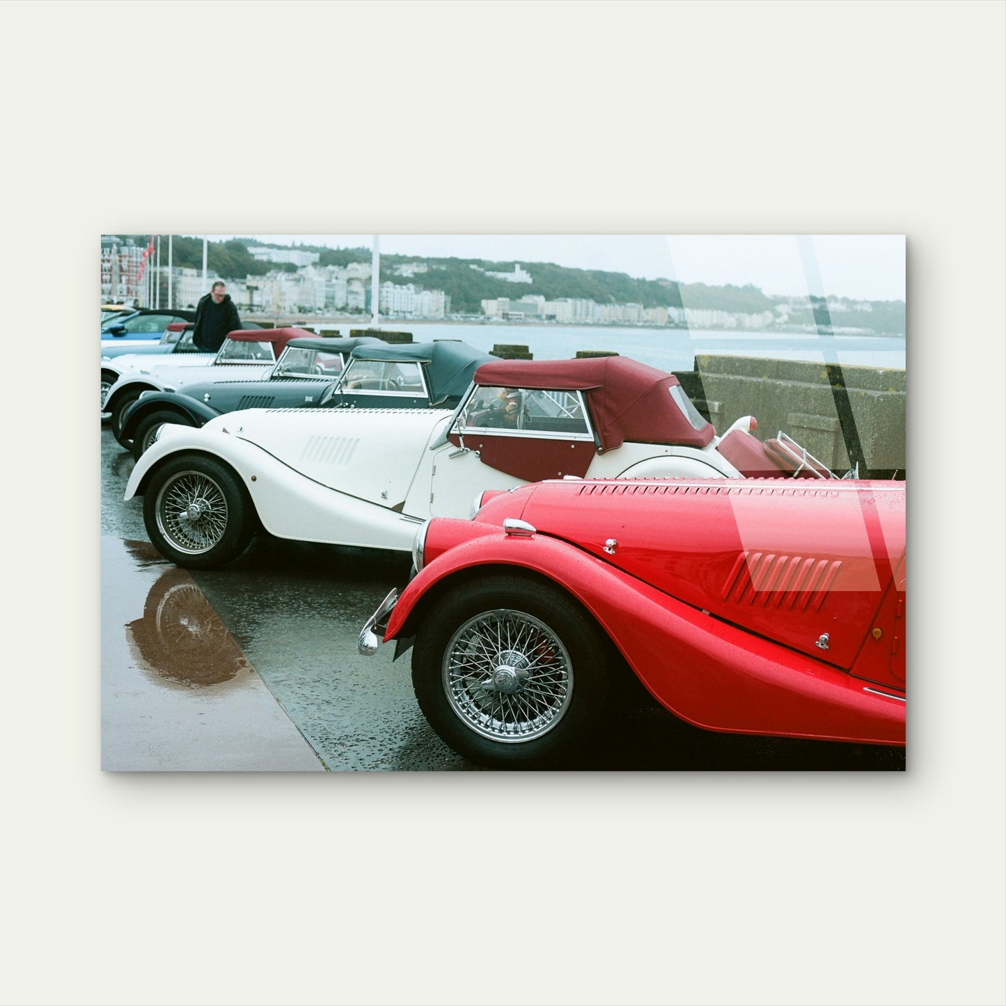 Classic Morgan Sports Car Vintage Retro Acrylic Glass Printing Wall Art Australian Made Quality