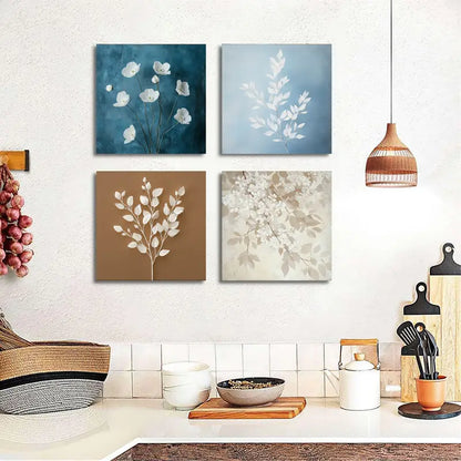 4pcsSerene Moment  Wall Art Canvas Framed