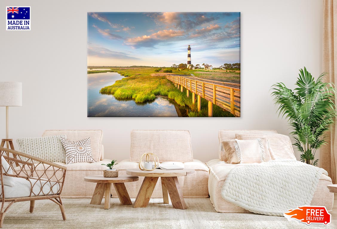 Sunrise Bodie Island Lighthouse Print 100% Australian Made