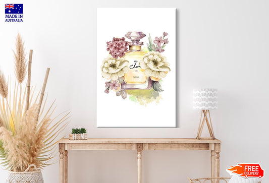 Yellow Perfume Wall Art Limited Edition High Quality Print