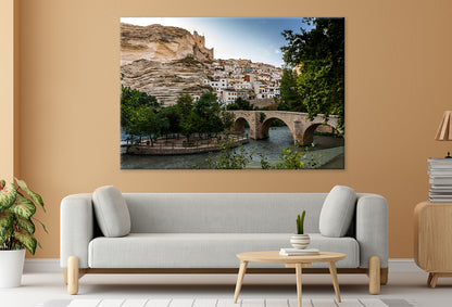 Bridge Over Júcar River, Alcalá Wall Art Decor 100% Australian Made