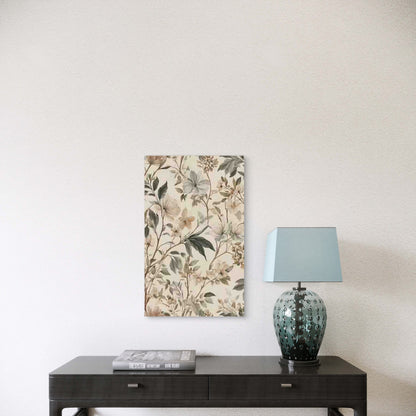 Floral Botanical Pattern 60x90cm Metal Print Ready to Hang